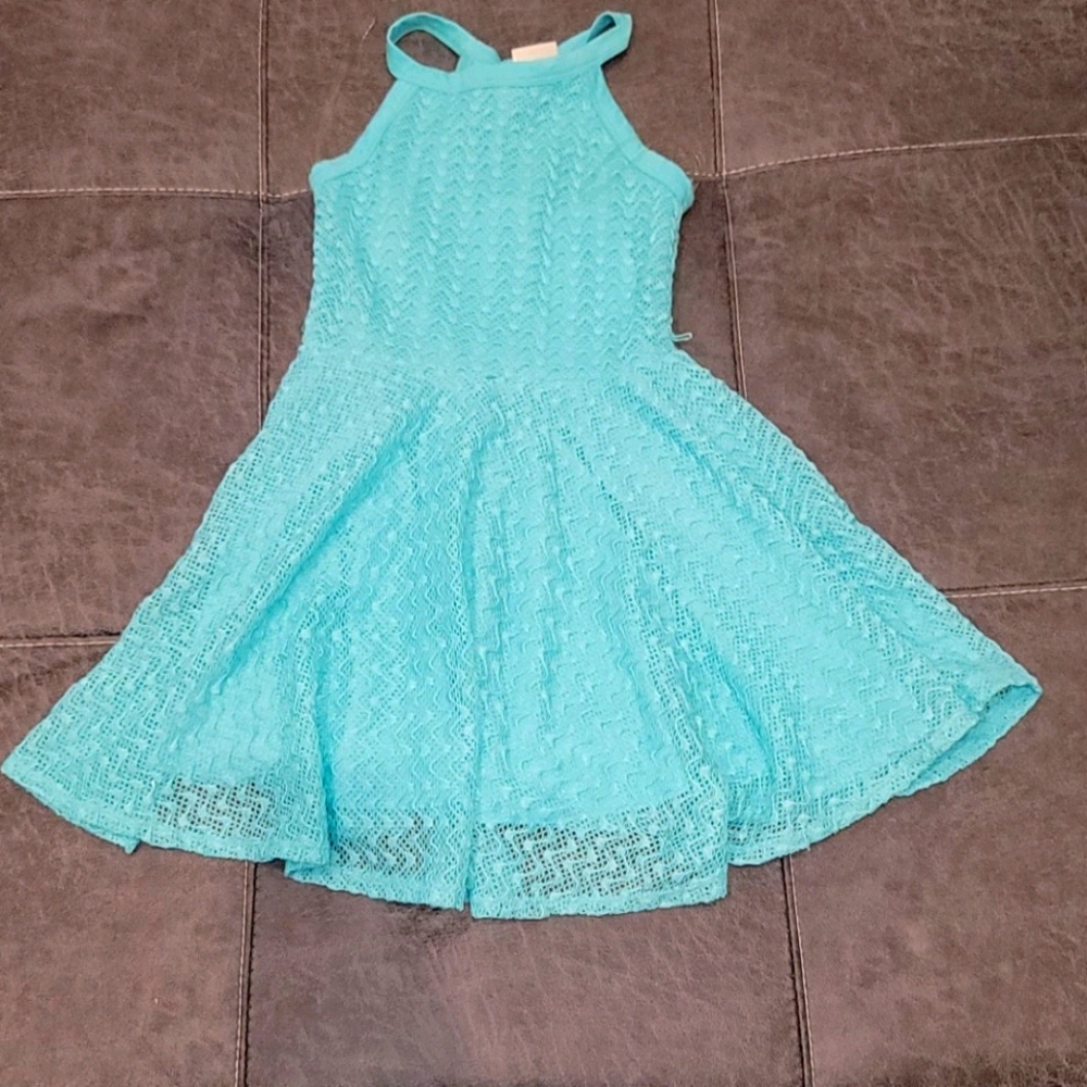 Girl's Turquoise Dress